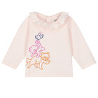 Baby Girls Pink & Red Animals Trousers Set, 1, hi-res